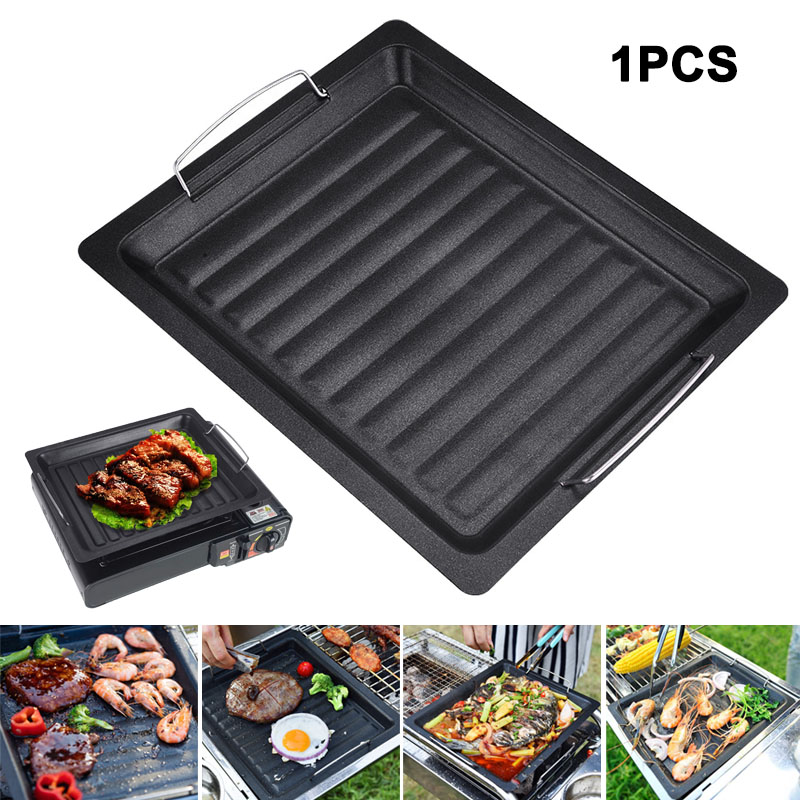 Outdoors Thick Square Grill Pa - Camping Hiking Cooking ulasan dan harga