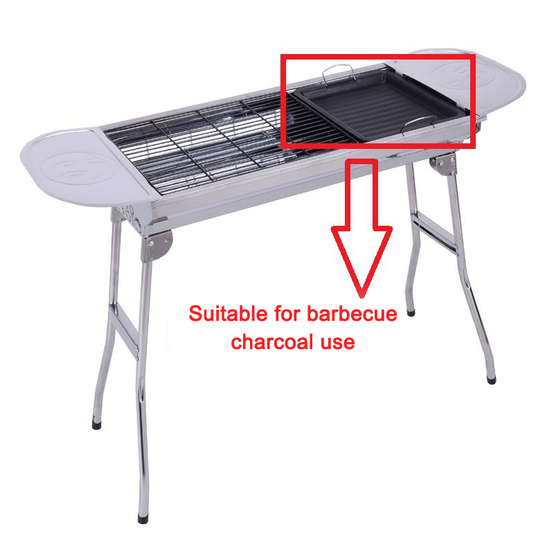 Outdoors Thick Square Grill Pa - Camping Hiking Cooking ulasan dan harga