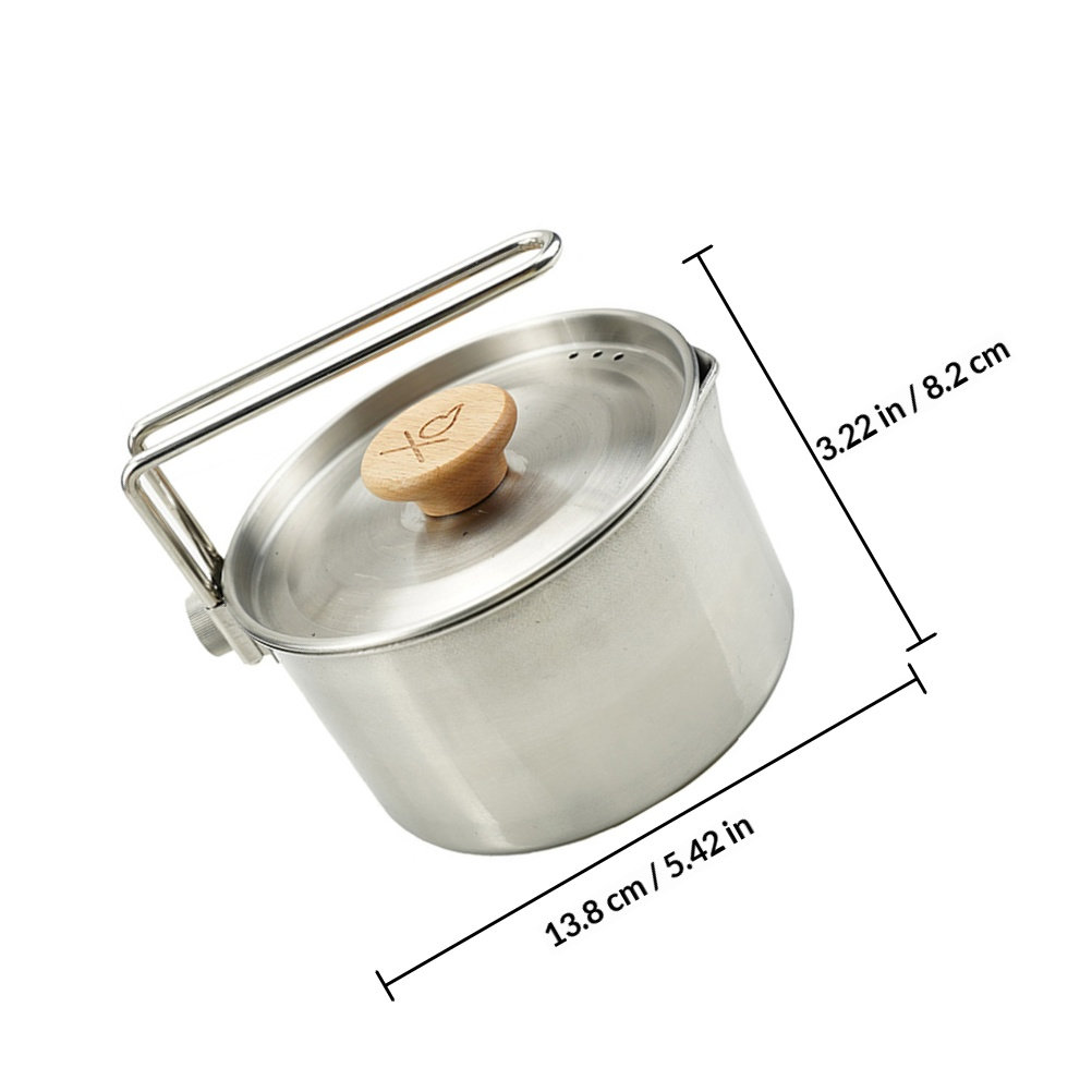 Portable Outdoor Camping Cookw - Camping Cooking Noodles ulasan dan harga