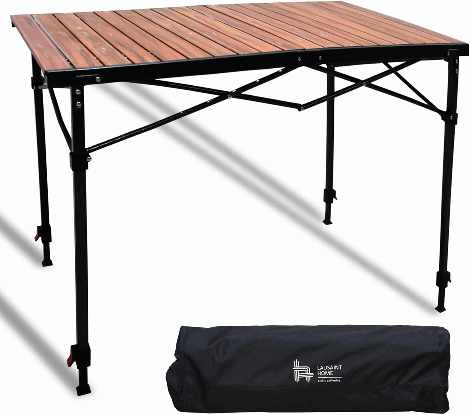 Folding Camping Table Adjustab - Camping Cooking Table Foldable ulasan dan harga