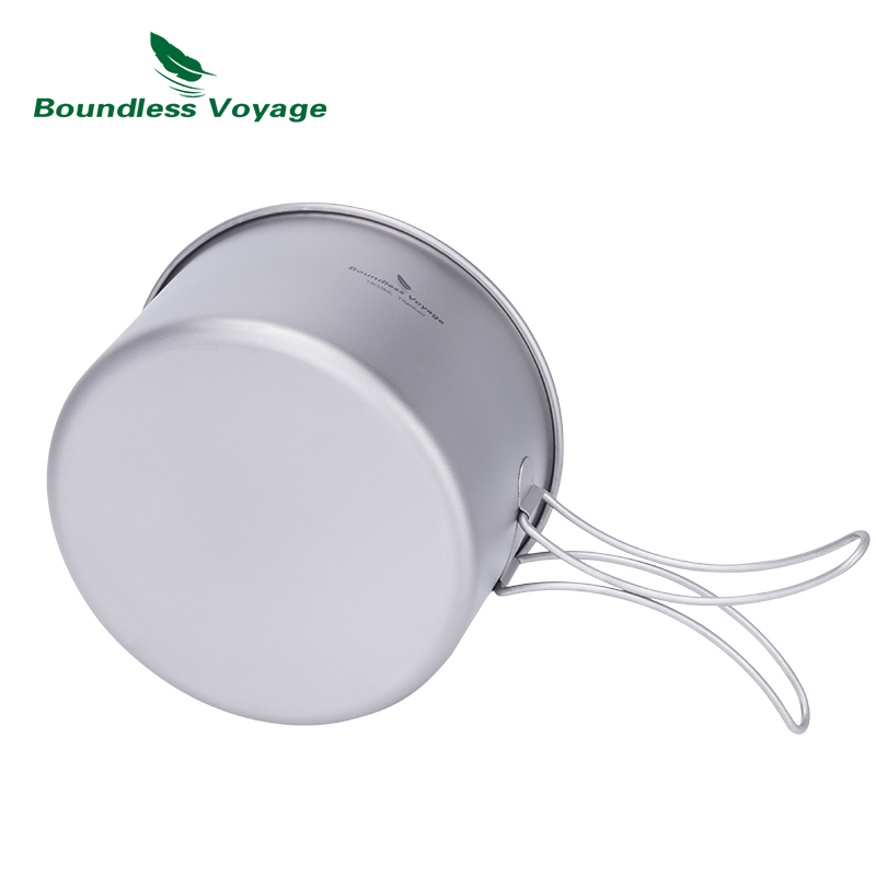 Boundless Voyage Titanium Pot  - Camping Hiking Cooking ulasan dan harga