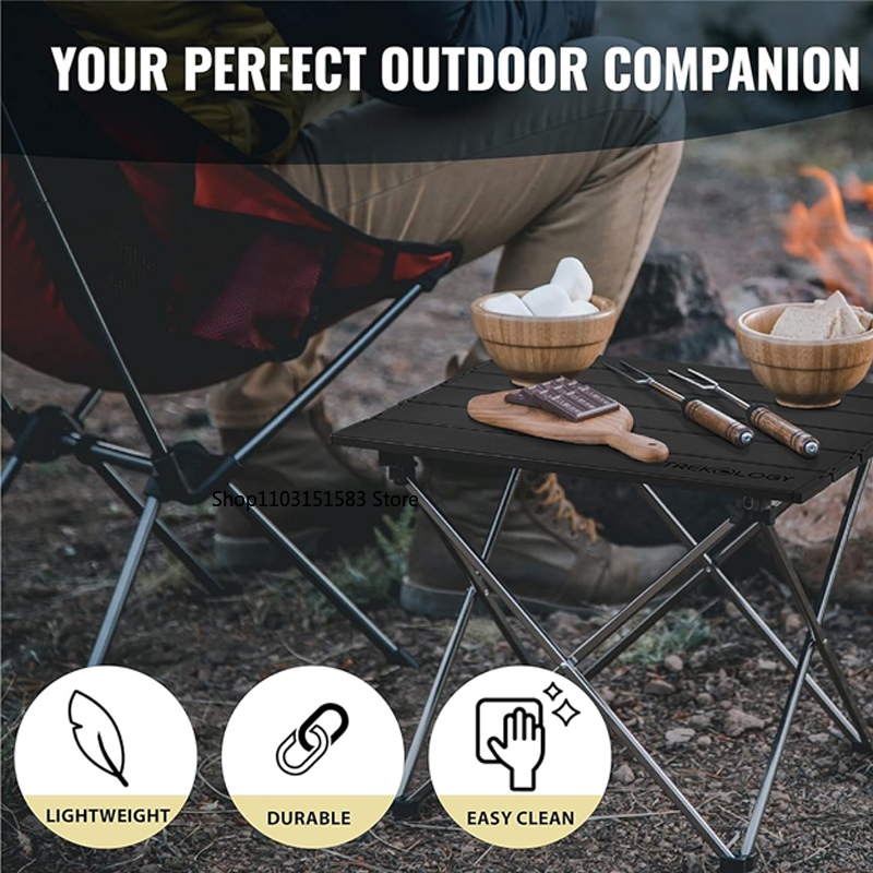 Portable Folding Camping Table - Camping Cooking Table Foldable ulasan dan harga