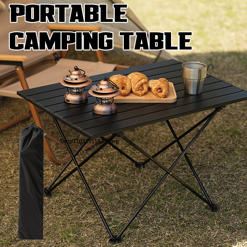 Portable Folding Camping Table - Camping Cooking Table Foldable ulasan dan harga
