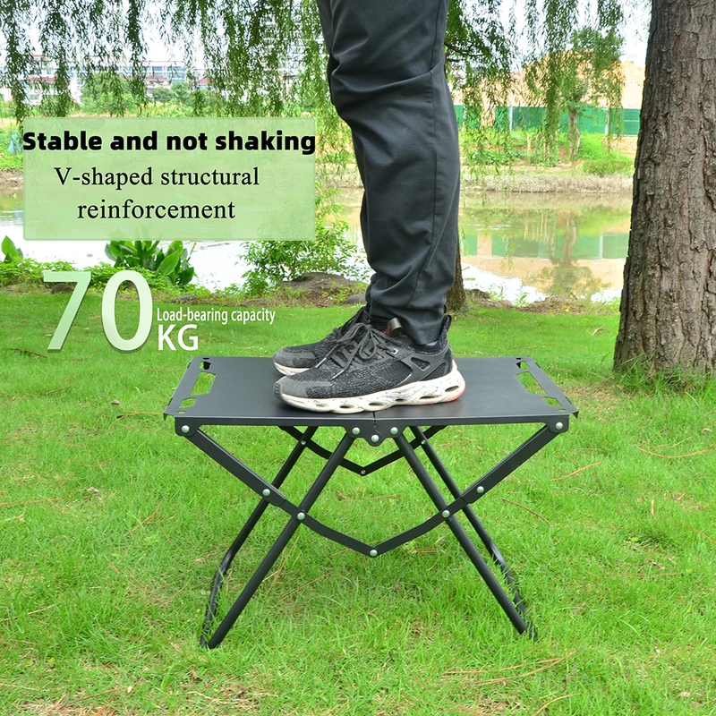 Portable Picnic Table for Beac - Camping Cooking Table Foldable ulasan dan harga