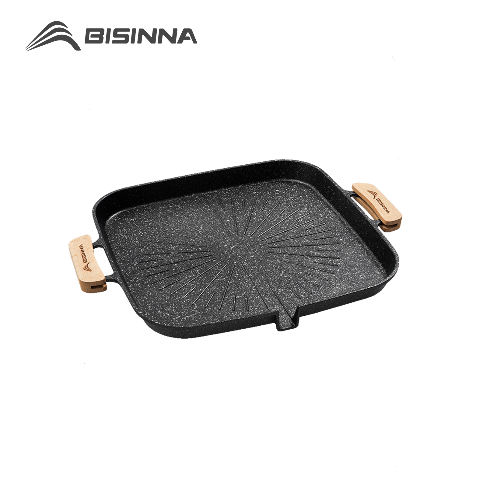 BISINNA Square BBQ Grill Pan N - Camping Cooking Dishes ulasan dan harga