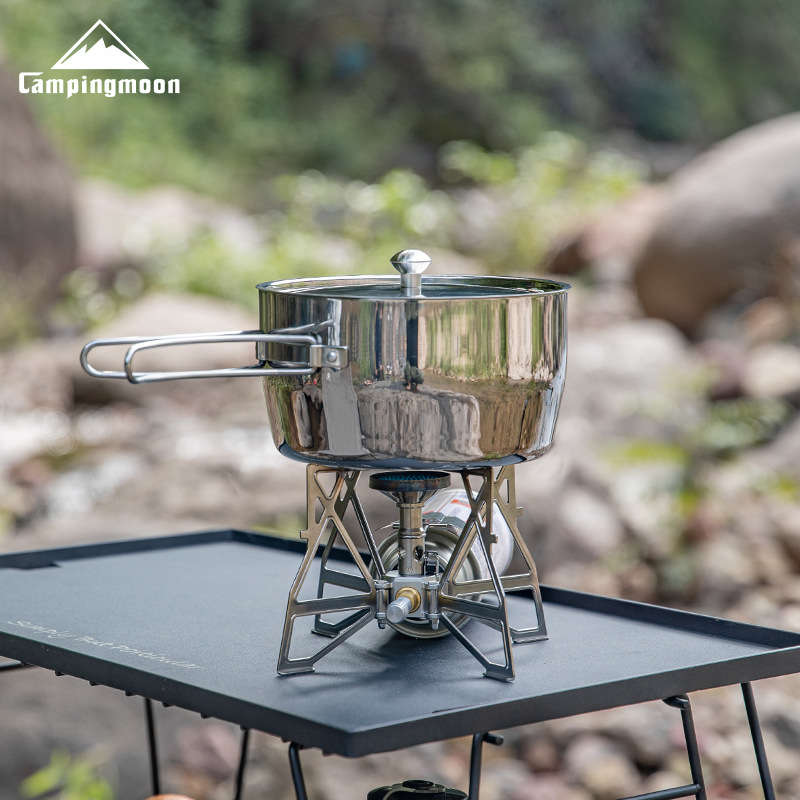 CC-18 thickened composite stai - Camping Cooking Pot Stainless Steel ulasan dan harga