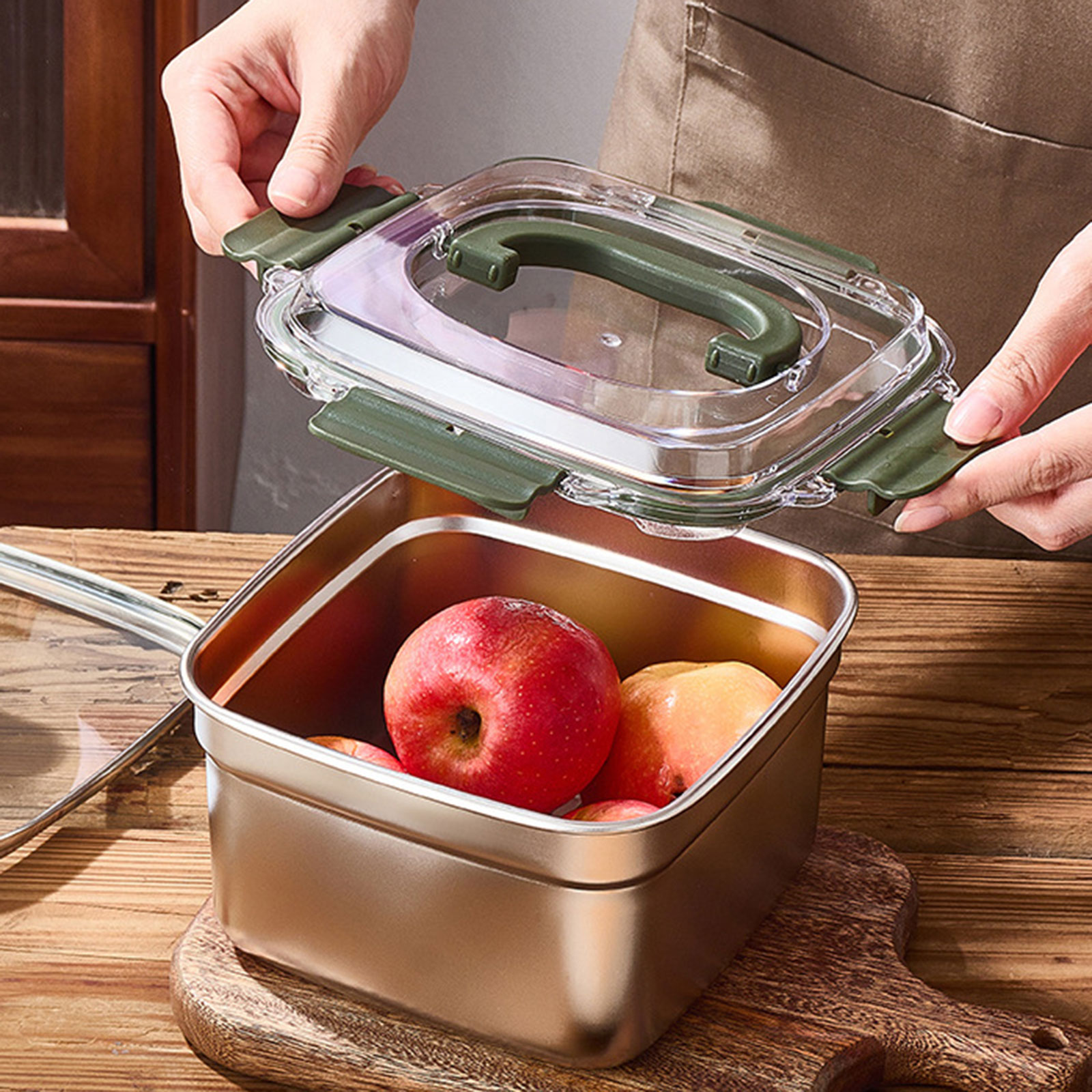Mini Deep Fryer Pot for Campin - Camping Cooking Vegetables ulasan dan harga