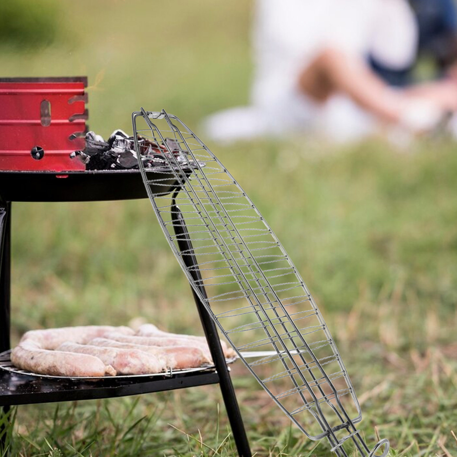 Oval Shaped Stainless Steel De - Camping Cooking Vegetables ulasan dan harga