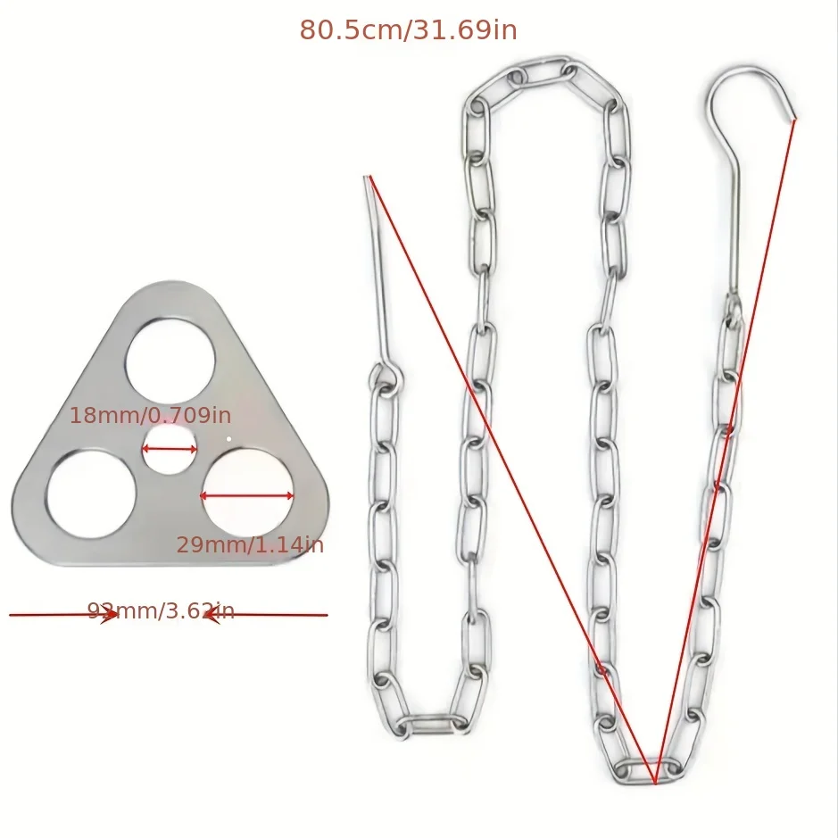Outdoor BBQ Tripod Portable De - Camping Cooking Pot Stainless Steel ulasan dan harga