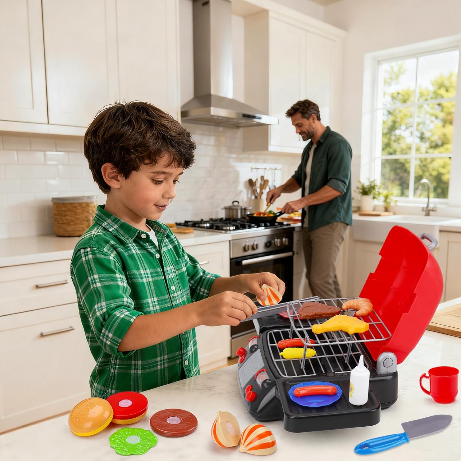 Children's Electric Play Food  - Camping Cooking Kids ulasan dan harga