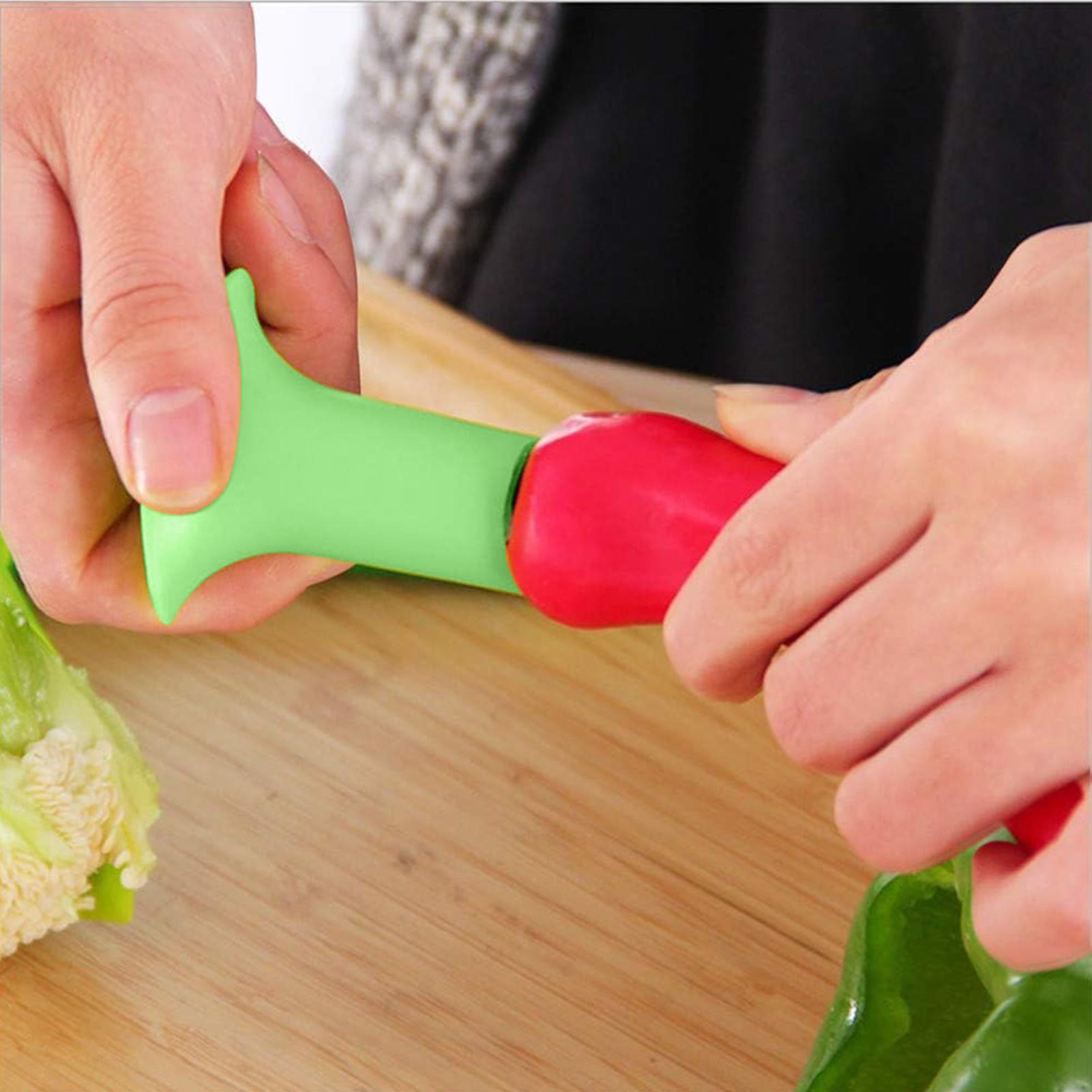 Pepper Corer Practical Efficie - Camping Cooking Vegetables ulasan dan harga