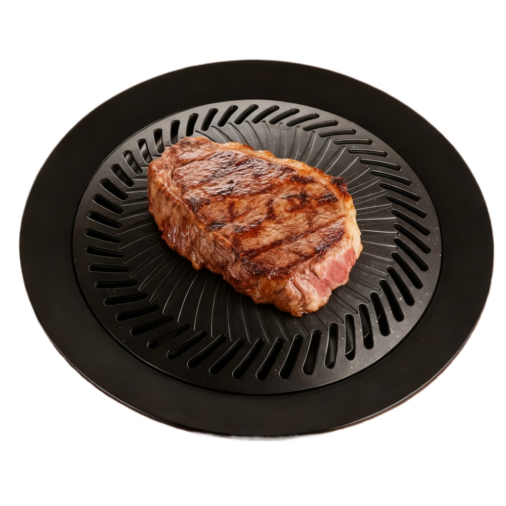 KOSUN Aluminum Grill Pan Round - Camping Cooking Vegetables ulasan dan harga
