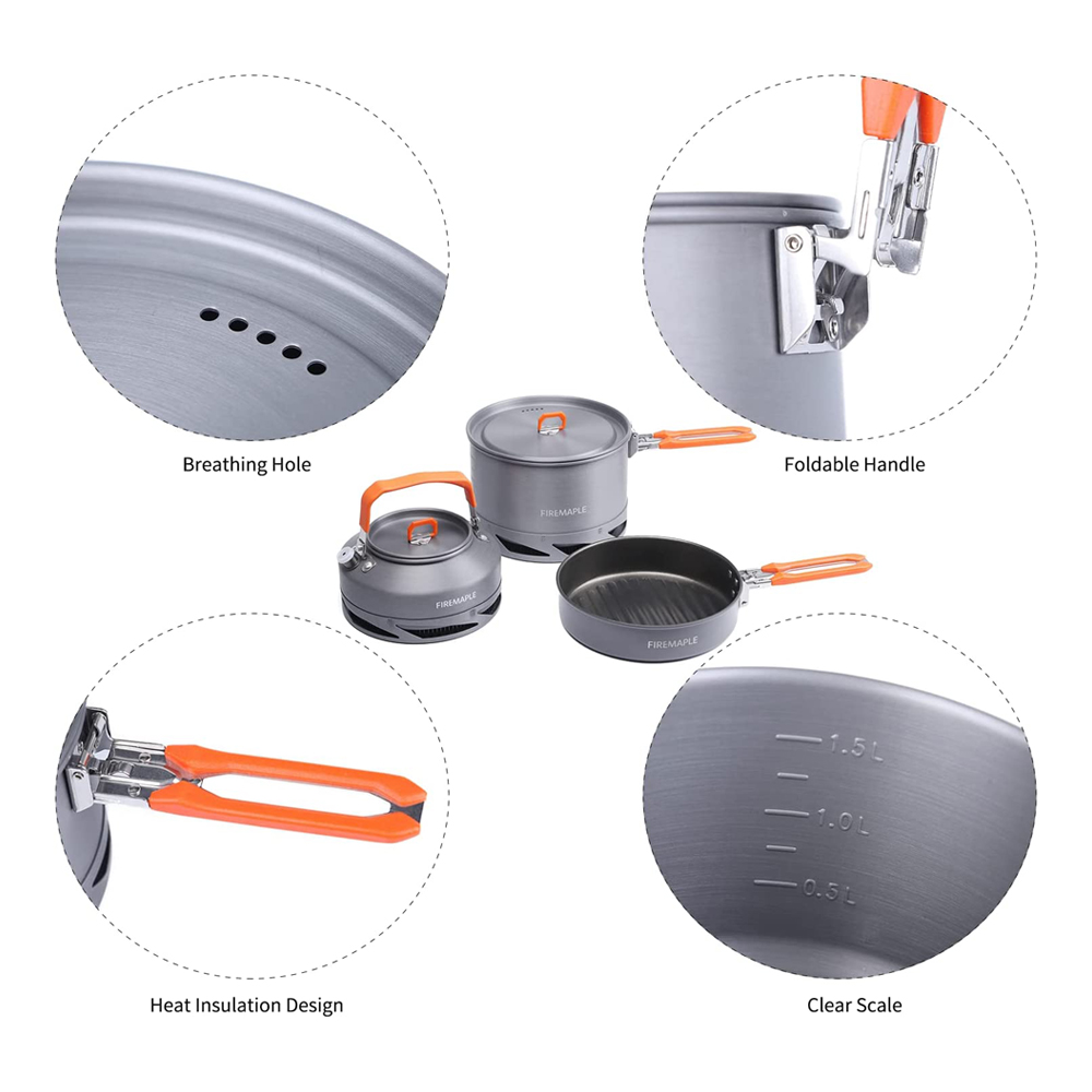 Fire Maple Camping Cookware Ut - Camping Cooking Dishes ulasan dan harga