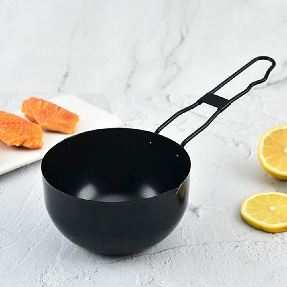 2Pcs Iron Stew Pot with Handle - Camping Cooking Noodles ulasan dan harga