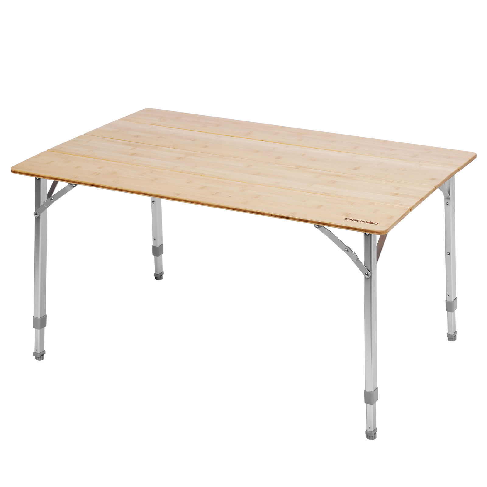 Adjustable Height Bamboo Foldi - Camping Cooking Table Foldable ulasan dan harga