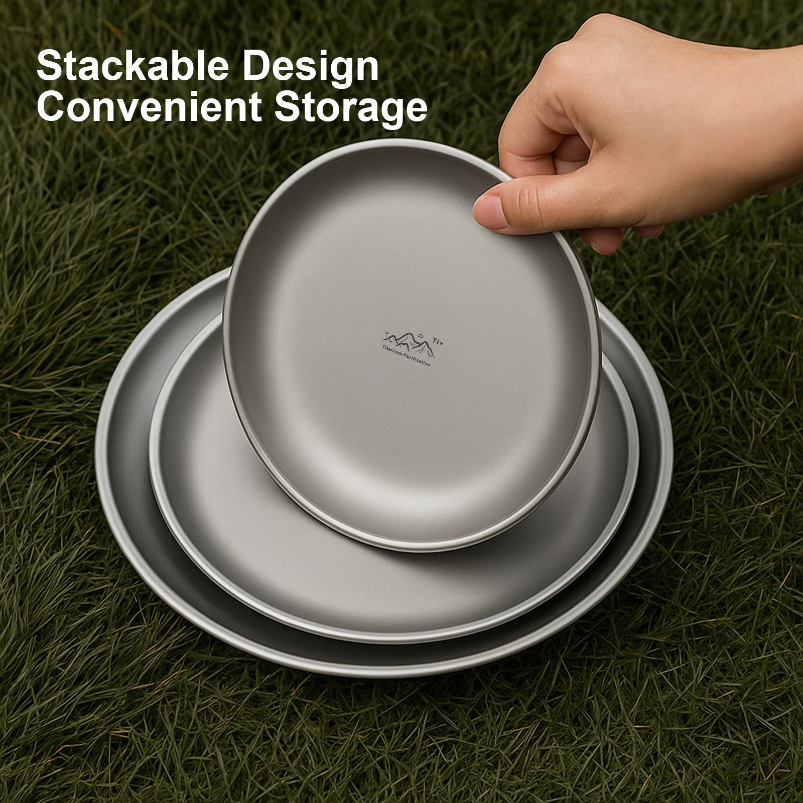 Portable Titanium Purified Sta - Camping Cooking Dishes ulasan dan harga