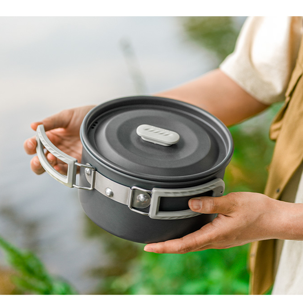 Naturehike Outdoor Pot Set,Cam - Camping Hiking Cooking ulasan dan harga