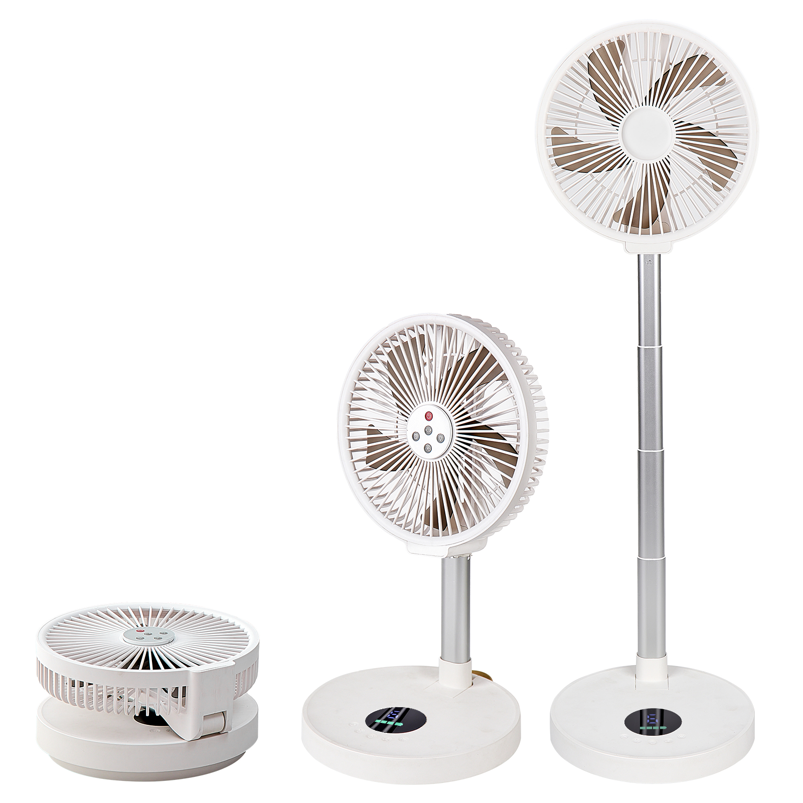 10 inch Portable Standing Fan  - Camping Cooking Table Foldable ulasan dan harga