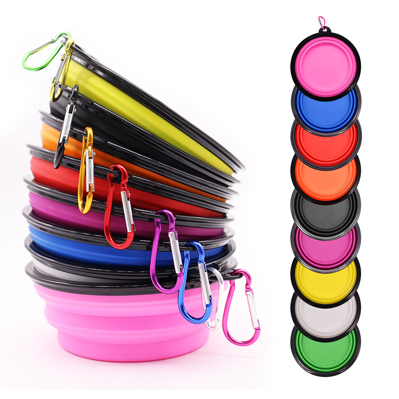 Collapsible Pet Silicone Dog F - Camping Cooking Dishes ulasan dan harga