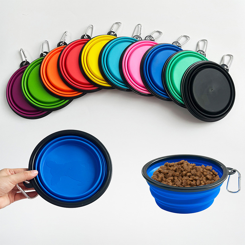 Collapsible Pet Silicone Dog F - Camping Cooking Dishes ulasan dan harga